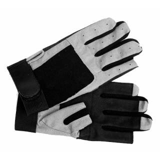 Roadie Handschuhe für Techniker-Mechaniker - schwarz-grau - S