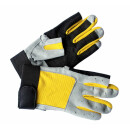 Roadie Handschuhe für Techniker-Mechaniker - gelb-grau - M