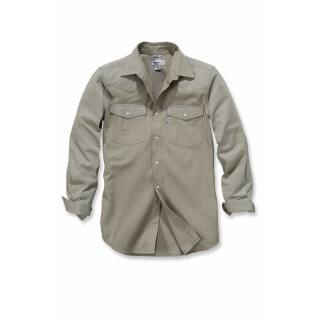 Carhartt Ironwood Twill Work Shirt Long Sleeve