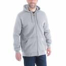 Carhartt Midweight Hooded Zip Front Sweatshirt - heather grey - M