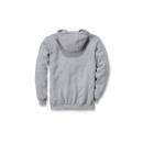 Carhartt Midweight Hooded Zip Front Sweatshirt - heather grey - L