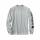 Carhartt Logo Long Sleeve T-Shirt - heather grey - S