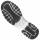 Stuco Safety Shoe perforated Black Black & White  White Air S1 - black-white - 41