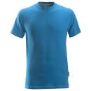 Snickers T-Shirt Kurzarm - ozeanblau - L