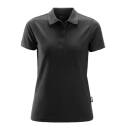 Snickers Women Polo Shirt - black - XS