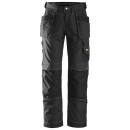 Snickers Rip-Stop Craftsmen Holster Pockets Trousers - black - 148W33L35