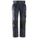 Snickers Rip-Stop Craftsmen Holster Pockets Trousers - navy-black - 54| W38/L32