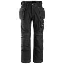 Snickers Comfort Cotton Craftsmen Trousers - Holster Pockets - black - 58/W41L32