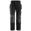 Snickers Rip-Stop Floorlayer Holster Pocket Trousers - black - 48| W33/L32