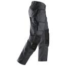 Snickers Rip-Stop Floorlayer Holster Pocket Trousers - steel grey-black - 42| W28/L32