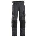 Snickers Canvas Craftsmen Trousers - steel grey-black -...