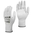 Snickers Precision Flex Light Gloves - white - 10| XL