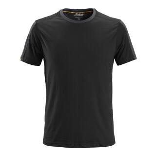 Snickers AllroundWork T-Shirt - schwarz-stahlgrau - XL