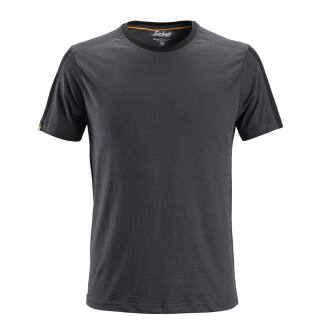 Snickers AllroundWork T-Shirt - stahlgrau-schwarz - XL