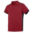 Snickers AllroundWork Polo Shirt - chili-black - S