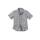 Carhartt Slim Fit Plaid Short Sleeve Shirt - vapor grey - M