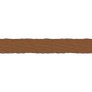 Liros Lirolen Braid - 15 mm Rigging Working Rope - yard goods - brown