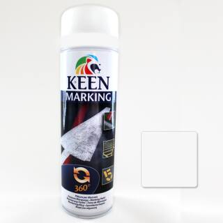 Keen Markier Spezial Farbspray - 500ml - weiss