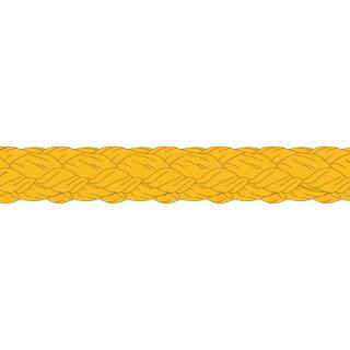 Liros Polypropylene Braid - 1 mm Working Rope - 500m - yellow