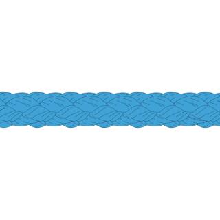 Liros Polypropylene Braid - 1 mm Working Rope - yard goods - blue