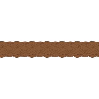 Liros Polypropylene Braid - 1 mm Working Rope - yard goods - brown