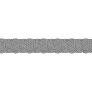 Liros Polypropylene Braid - 1,5 mm Working Rope - yard goods - grey