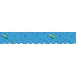 Liros Polypropylene Braid - 10 mm Working Rope - yard goods - blue