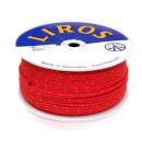Liros Seastar Color - 5mm Working Rope - 250m - red