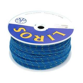 Liros Seastar Color - 8 mm Working Rope - 200m - blue