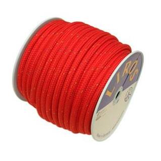 Liros Seastar Color - 16 mm Rigging Working Rope - 100m - red