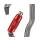 Petzl Vertigo Aluminium-Carabiner - Twistlock - grey-red