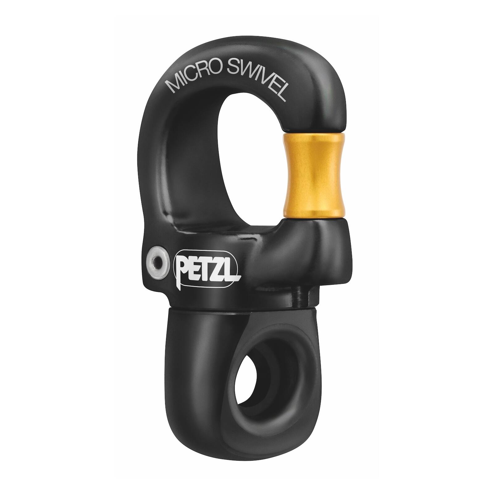 P58 XSO Petzl MICRO SWIVEL ANCHOR Compact openable swivel on one end 