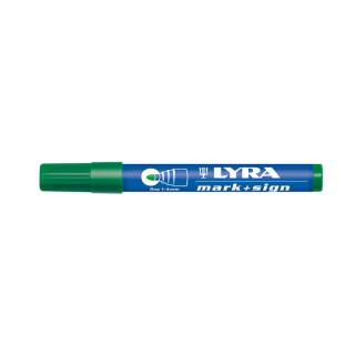 Lyra Mark+Sign Fine Permanent marker - green 10 pcs
