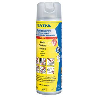 Lyra Profi Marking Spray 500 ml - yellow 