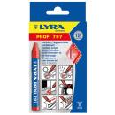 Lyra Lumber & marking chalk 120 mm x 12 mm - red 12 pcs