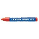 Lyra Profi 797 Förster- und Signierkreide 120 mm x 12 mm - rot 12 Stck