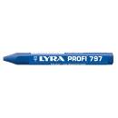 Lyra Profi 797 Förster- und Signierkreide 120 mm x 12 mm - blau 12 Stck