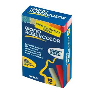 Lyra Giotto Robercolor Industry chalk 80 mm x 10 mm - color mix 10 pcs