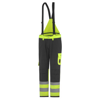 Helly Hansen Aberdeen HiVis CL1 Insulated Multinorm Pant - HVyellow-charcoal - C44