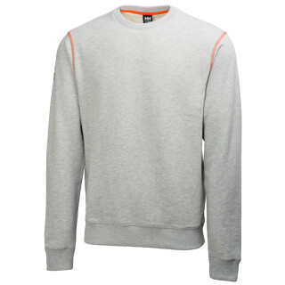 Helly Hansen Oxford Sweater Langarm Shirt - grey melange - S