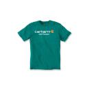 Carhartt Core Logo Short Sleeve T-Shirt - alpin green...