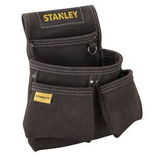 Stanley® Leder Werkzeug- und Hammertasche doppelt