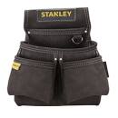 Stanley® Leder Werkzeug- und Hammertasche doppelt