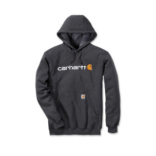 Carhartt Signature Logo Sweatshirt - carbon heather - S
