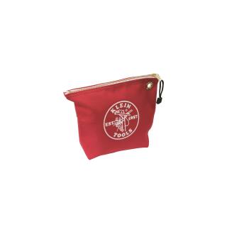 Klein Tools Canvas Zipper Bag Red
