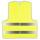 Roadie Warnweste mit Reflektorstreifen & Klettverschluss - gelb - XL/XXL