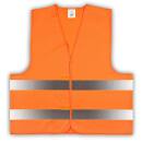 Roadie safety vest with reflective stripes & velcro...