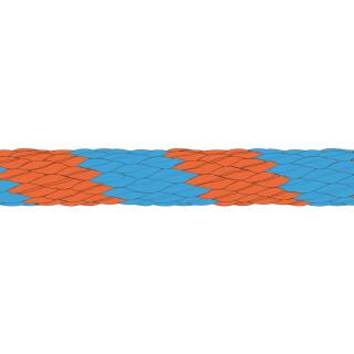 Liros Lirolen - 18 mm Working Rope - yard goods - blue-orange