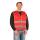 Roadie safety vest with reflective stripes & velcro red 3XL/4XL