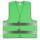 Roadie Warnweste mit Reflektorstreifen & Klettverschluss - grün - 3XL/4XL